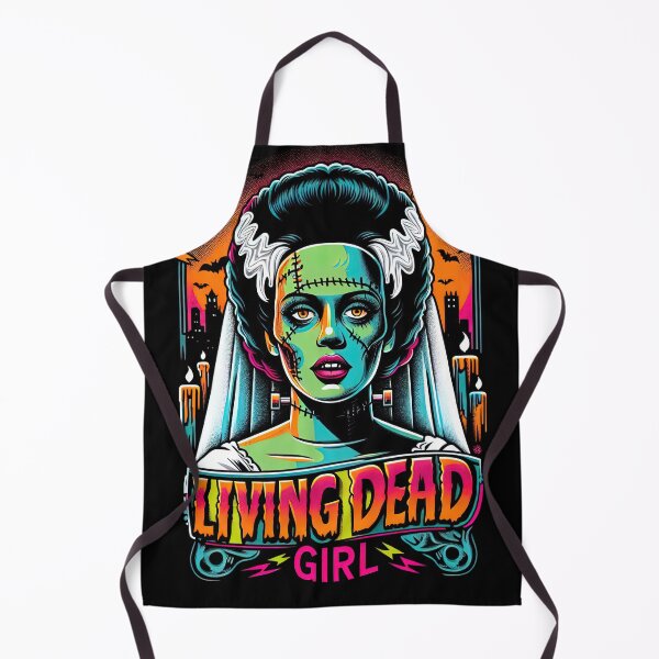 Item preview, Living Dead Girl Bride of Frankenstein Graphic designed and sold by SpookshowDesign.