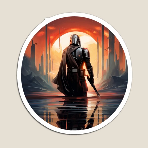 Vista previa del artículo con la obra «Mandalore», diseñado y vendido por Nice En.
