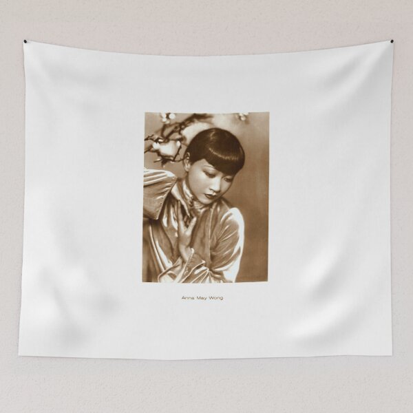 Item preview, Anna May Wong Film Actress Vintage Portrait designed and sold by Martstore.