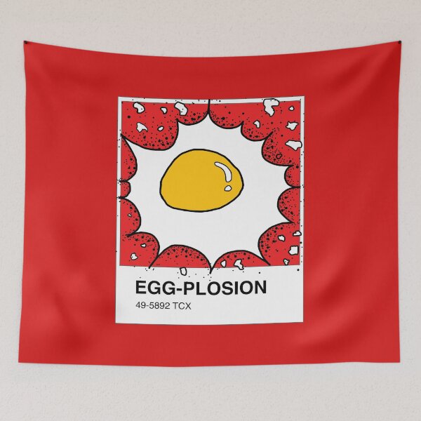 Item preview, Egg-plosion Sticker designed and sold by NikolaT23.