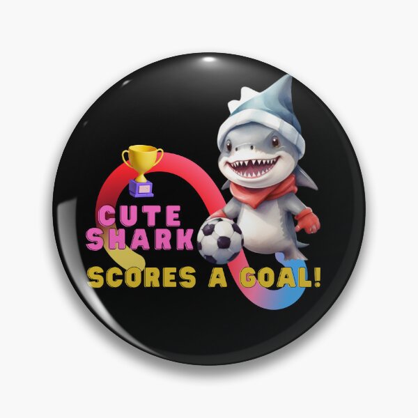 Item preview,  Cute Shark Gift for Kids, Football Clothing and Decoration, Watercolour Design designed and sold by Sitred123.