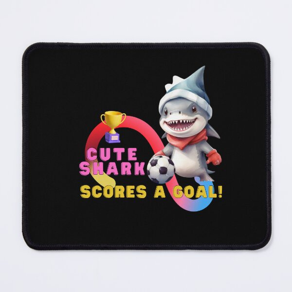 Item preview,  Cute Shark Gift for Kids, Football Clothing and Decoration, Watercolour Design designed and sold by Sitred123.