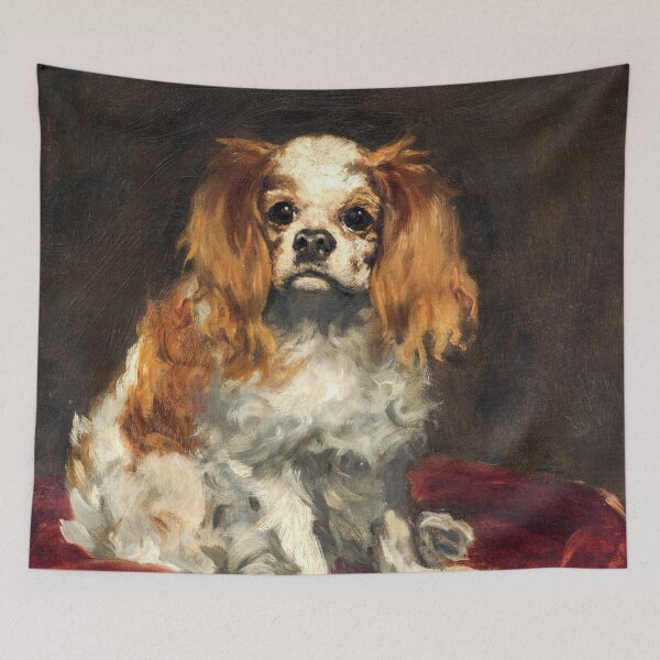Item preview, Edouard Manet's King Charles Spaniel Portrait: Timeless Art for Dog Lovers designed and sold by Under-TheTable.