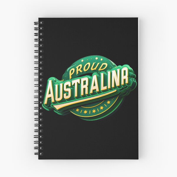 Item preview, PROUD AUSTRALINA - GREEN, GOLD AND GROUSE! designed and sold by Takin-Thepiss.