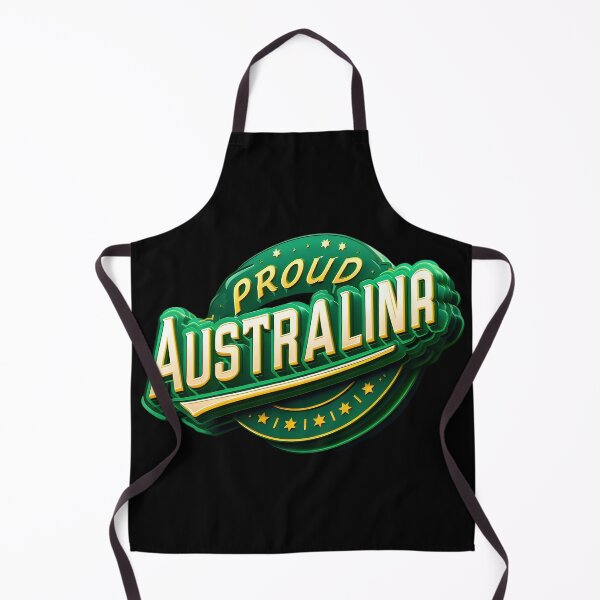 Item preview, PROUD AUSTRALINA - GREEN, GOLD AND GROUSE! designed and sold by Takin-Thepiss.