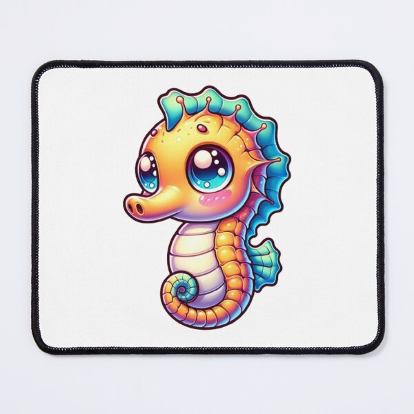 Item preview, Shyly Expressive Kawaii Seahorse designed and sold by lAnJefurtifeu.