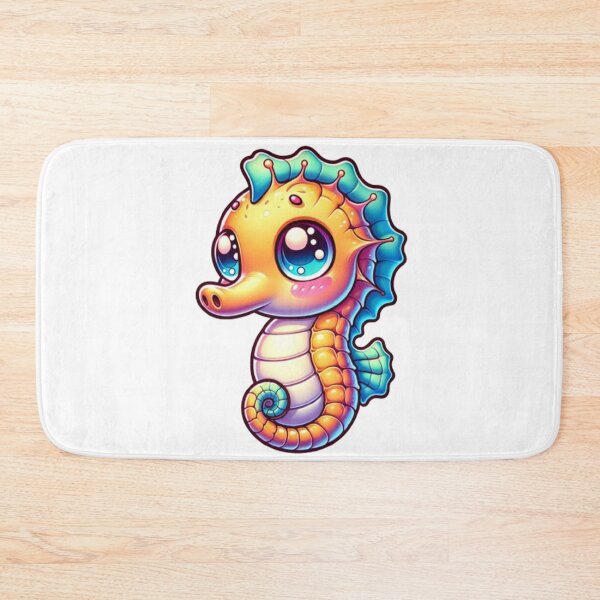Item preview, Shyly Expressive Kawaii Seahorse designed and sold by lAnJefurtifeu.