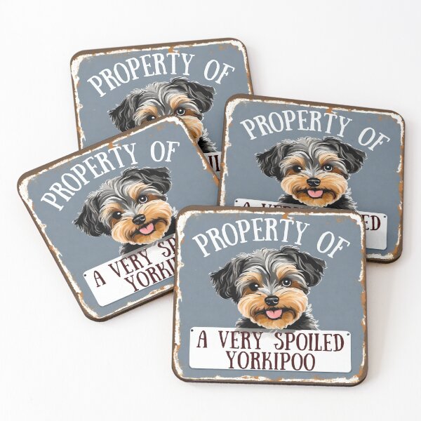 Item preview, Property of a Very Spoiled Yorkipoo designed and sold by Fredster1966.