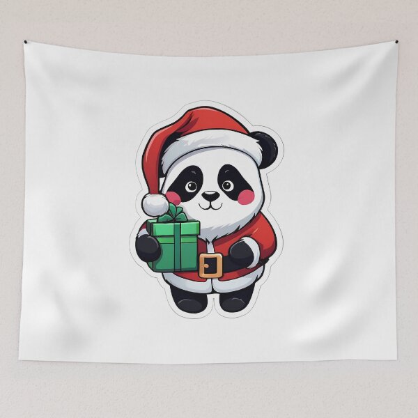 Item preview,  Cute Panda Santa designed and sold by justasimpleguy.