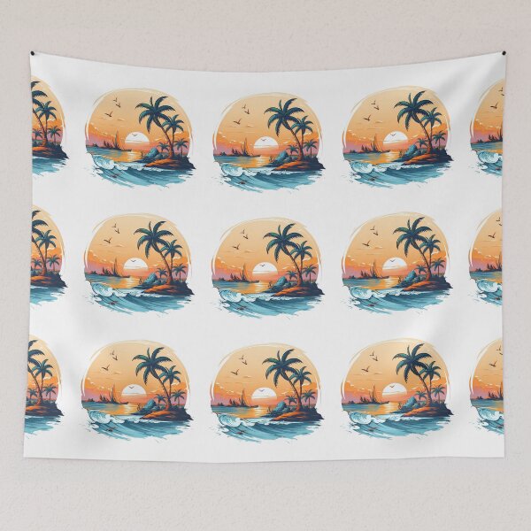 Item preview, The Beach Logo, Sticker, Wall arts, Art Prints and More designed and sold by Kevin Lou.