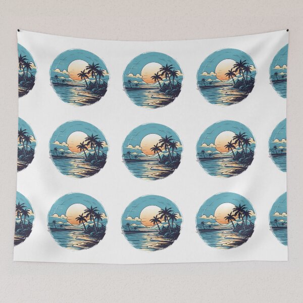 Item preview, The Beach Logo, Sticker, Wall arts, Art Prints and More designed and sold by Kevin Lou.