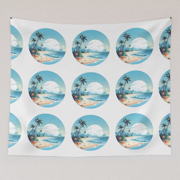 Item preview, The Beach Logo, Sticker, Wall arts, Art Prints and More designed and sold by Kevin Lou.