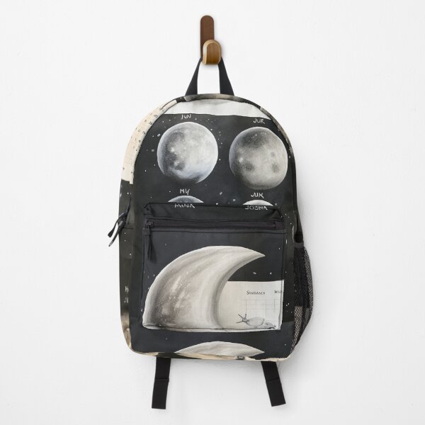 Item preview, Old-World Moon Phases - Nostalgic Lunar Calendar Illustration designed and sold by Silver Medal.