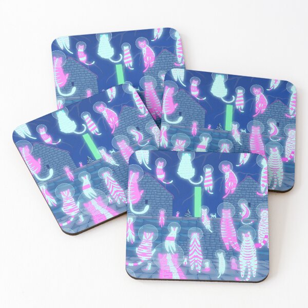 Item preview, spacial cats designed and sold by Giordano Bruno Vela.