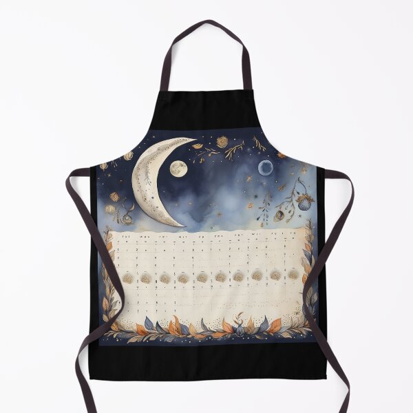 Item preview, Bygone Moonlight Calendar - Vintage Phases of the Moon designed and sold by Silver Medal.