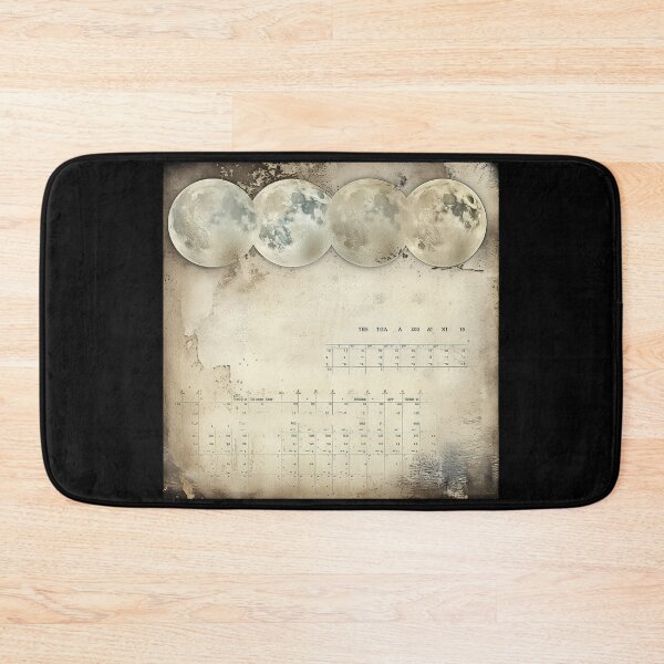 Item preview, Rustic Lunar Charm - Heirloom Style Moon Phases designed and sold by Silver Medal.