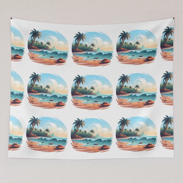 Item preview, The Beach Logo, Sticker, Wall arts, Art Prints and More designed and sold by Kevin Lou.