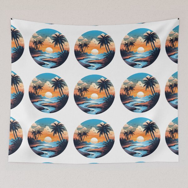 Item preview, The Beach Logo, Sticker, Wall arts, Art Prints and More designed and sold by Kevin Lou.