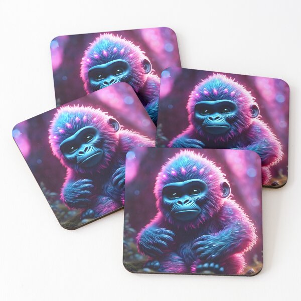 Item preview, Pink Cosmic Gorilla designed and sold by TheArtOfPat.