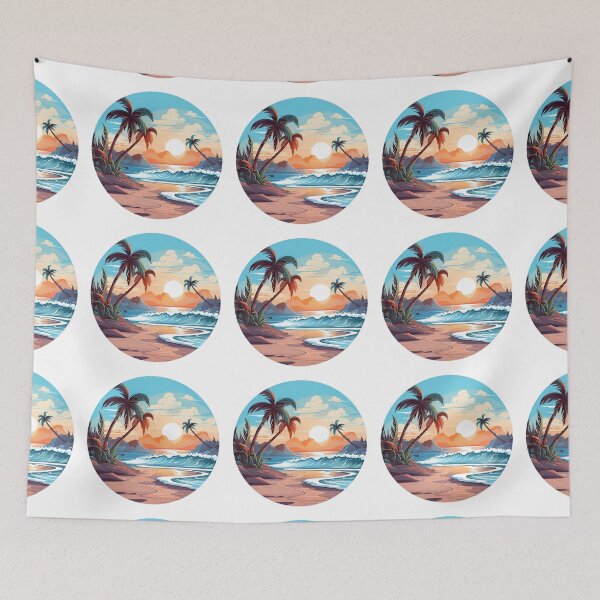 Item preview, The Beach Logo, Sticker, Wall arts, Art Prints and More designed and sold by Kevin Lou.
