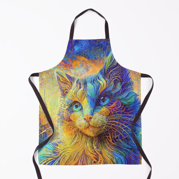 Item preview, Abstractions of abstract abstraction of cat. DeepDream #7993101835067 designed and sold by blackhalt.