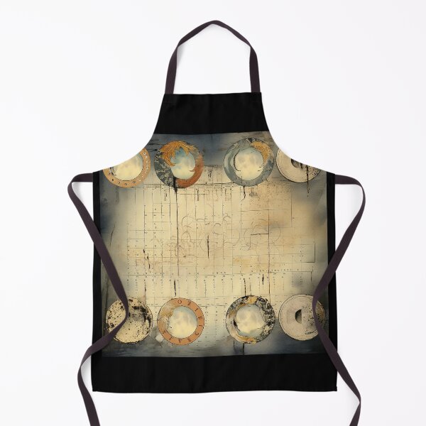 Item preview, Ephemeral Moon Elegance - Vintage Calendar Art designed and sold by Silver Medal.