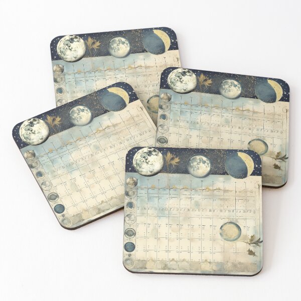 Item preview, Twilight Moon Atlas - Historical Lunar Phase Guide designed and sold by Silver Medal.