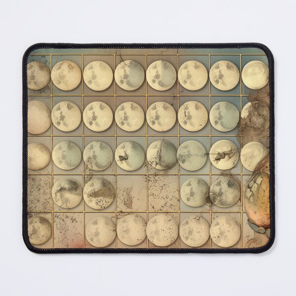 Item preview, Moon's Timeless Journey - Classic Lunar Phase Display designed and sold by Silver Medal.