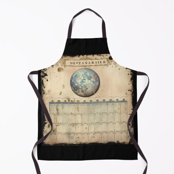 Item preview, Vintage Lunar Cycle Chart - Celestial Moon Phases Elegance designed and sold by Silver Medal.