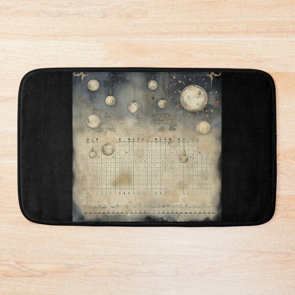 Item preview, Moon's Mystique - Antique Phases of the Moon Calendar designed and sold by Silver Medal.