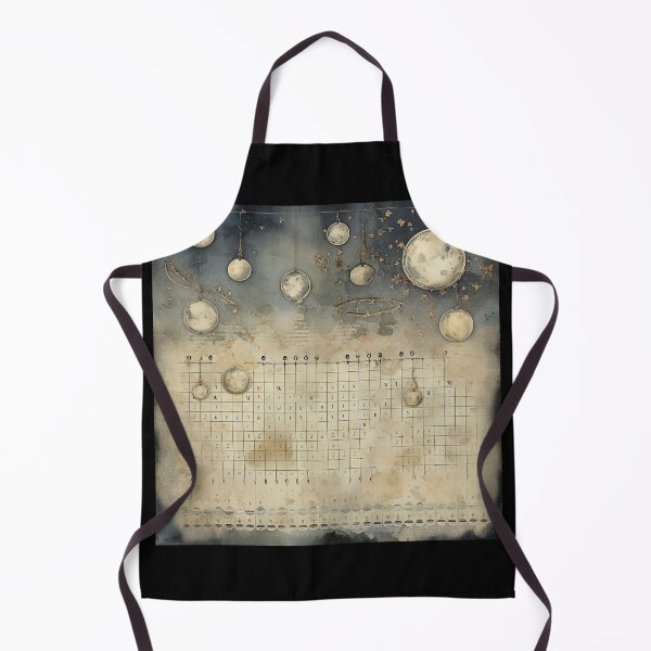 Item preview, Moon's Mystique - Antique Phases of the Moon Calendar designed and sold by Silver Medal.