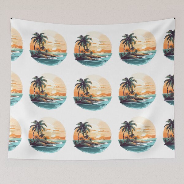 Item preview, The Beach Logo, Sticker, Wall arts, Art Prints and More designed and sold by Kevin Lou.