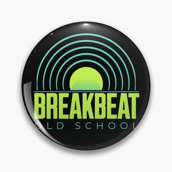 Item preview, BREAKBEAT  - Old School Records (Lime/Blue)  designed and sold by Discothreadz.