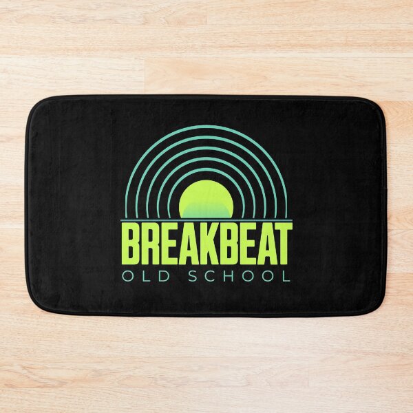 Item preview, BREAKBEAT  - Old School Records (Lime/Blue)  designed and sold by Discothreadz.