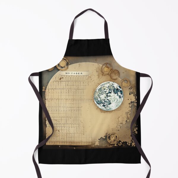 Item preview, Timeless Moon Phase Atlas - Retro Astronomy Calendar designed and sold by Silver Medal.