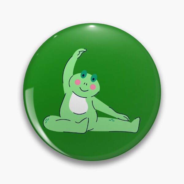 Item preview, Cute Yoga Frogs Classic designed and sold by Lilac32.