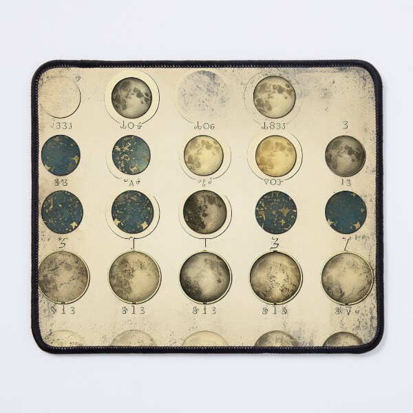 Item preview, Retro Moon Phase Tapestry - Celestial Cycle Panorama designed and sold by Silver Medal.