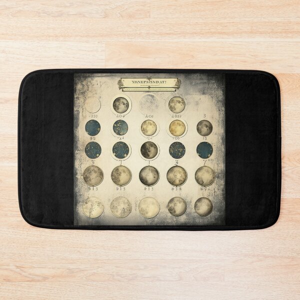 Item preview, Retro Moon Phase Tapestry - Celestial Cycle Panorama designed and sold by Silver Medal.