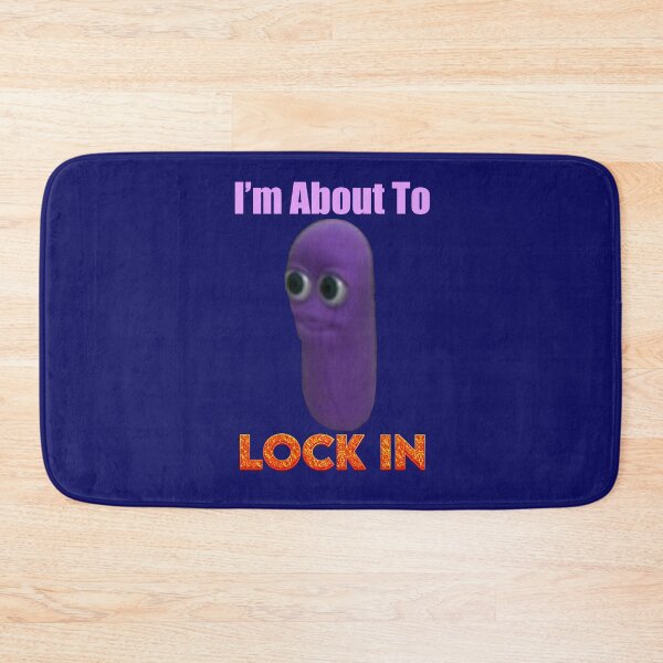 Item preview, Im About To Lock In Purple Worm designed and sold by SinMineral.