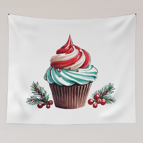 Item preview, Festive Delights Cupcake designed and sold by CrazySweets.