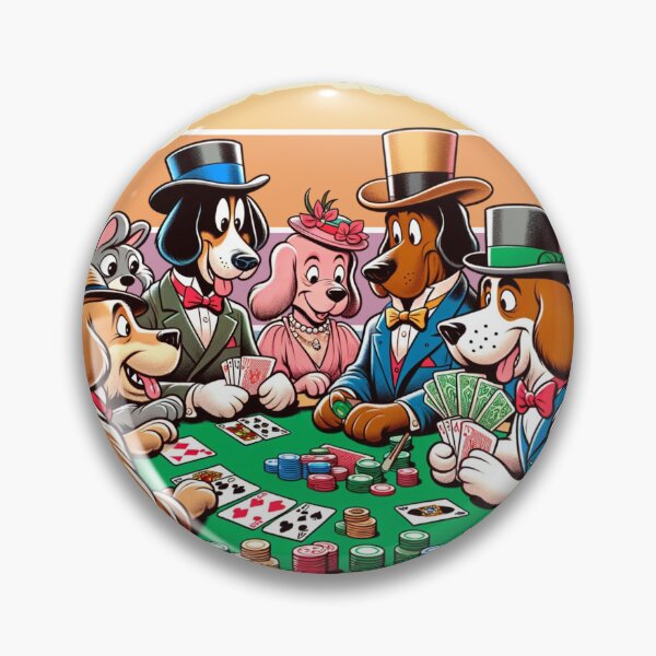Item preview, Dogs playing poker designed and sold by IdeasDream.