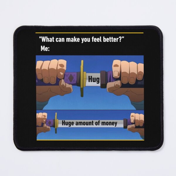 Item preview, Hug Huge Amount of Money Meme - Best Selling designed and sold by Aditya Bhole.
