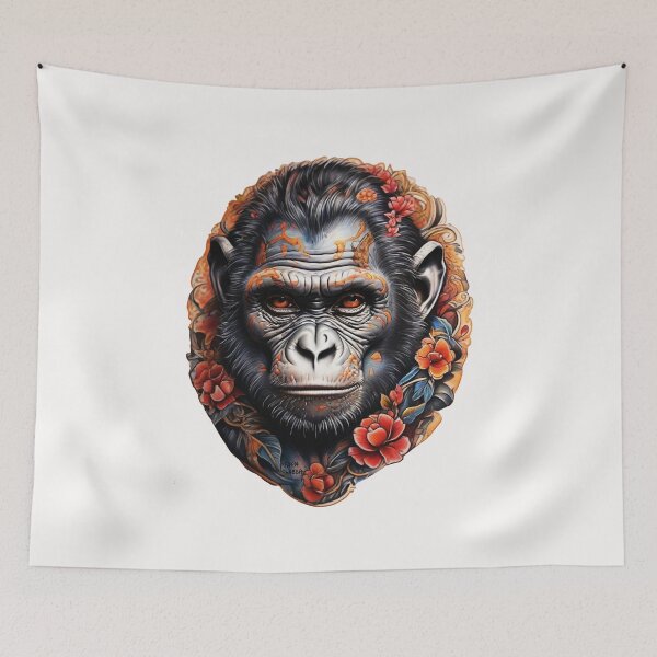 Item preview, Pegatina Mono; Papá Shaba; designed and sold by StickerApe.