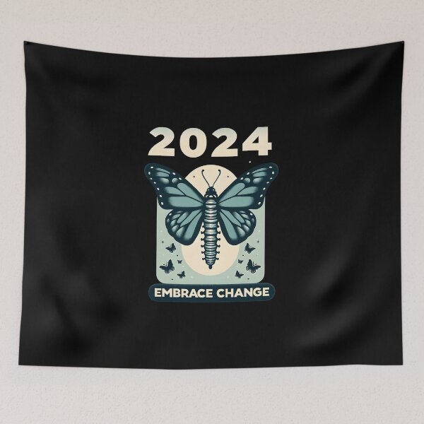 Item preview, 2024: Embrace Change - Butterfly Metamorphosis designed and sold by KNAA.