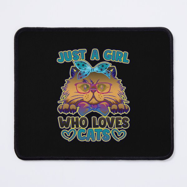 Item preview, just a girl who loves cats funny #4 designed and sold by creativerooney.