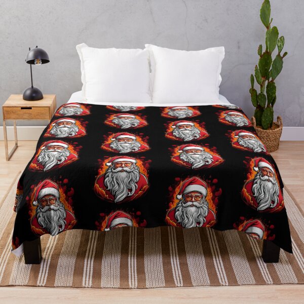 Item preview, Vibrant Hellstare: Santa's Festive Fire Dance on Christmas Day designed and sold by WantStore.