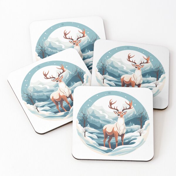 Item preview, Reindeer Logo, Sticker, Wall arts, Art Prints and More designed and sold by Kevin Lou.