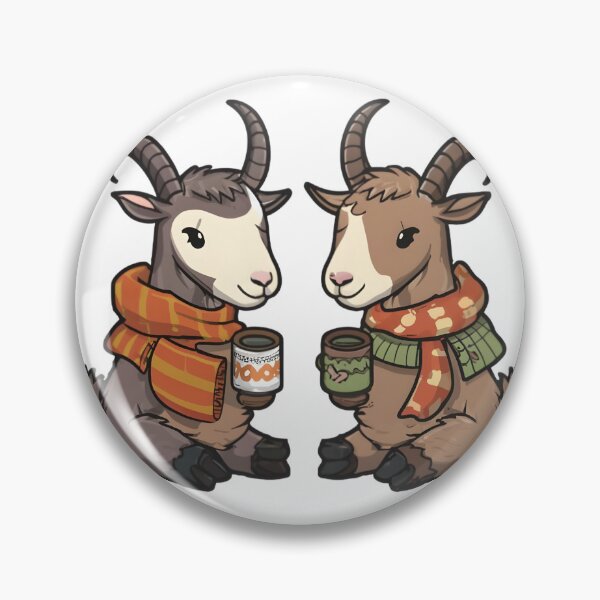 Item preview, Furry Romance: Goat Couples' Winter Coffee Moments designed and sold by GENZ-CREATIVES.