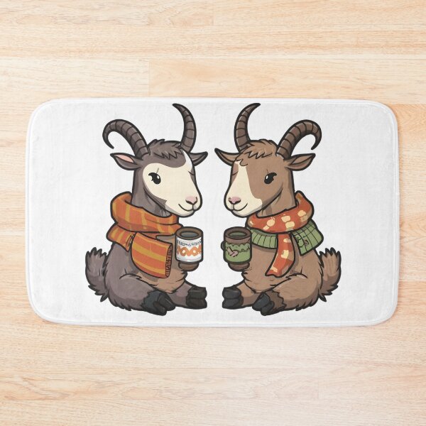 Item preview, Furry Romance: Goat Couples' Winter Coffee Moments designed and sold by GENZ-CREATIVES.