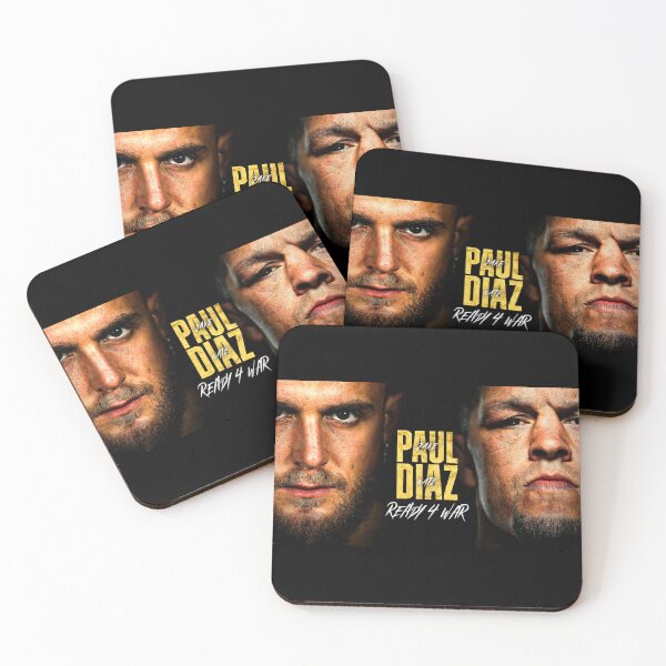 Item preview, Jake Paul Vs Nate Diaz Ready 4 War MMA Fight Fan designed and sold by ClarenceGarza.
